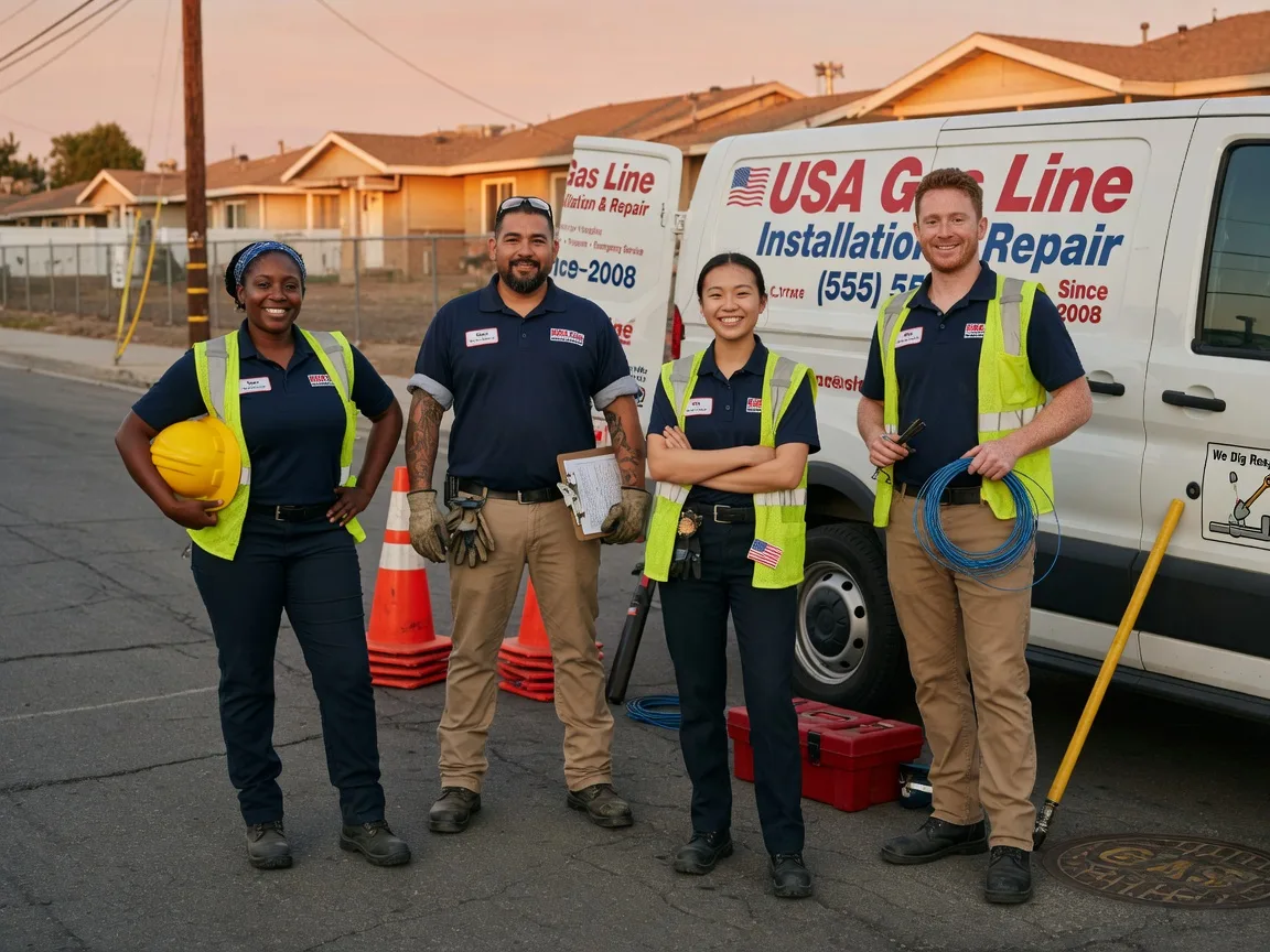Gas Line Installation company in Egypt, TX